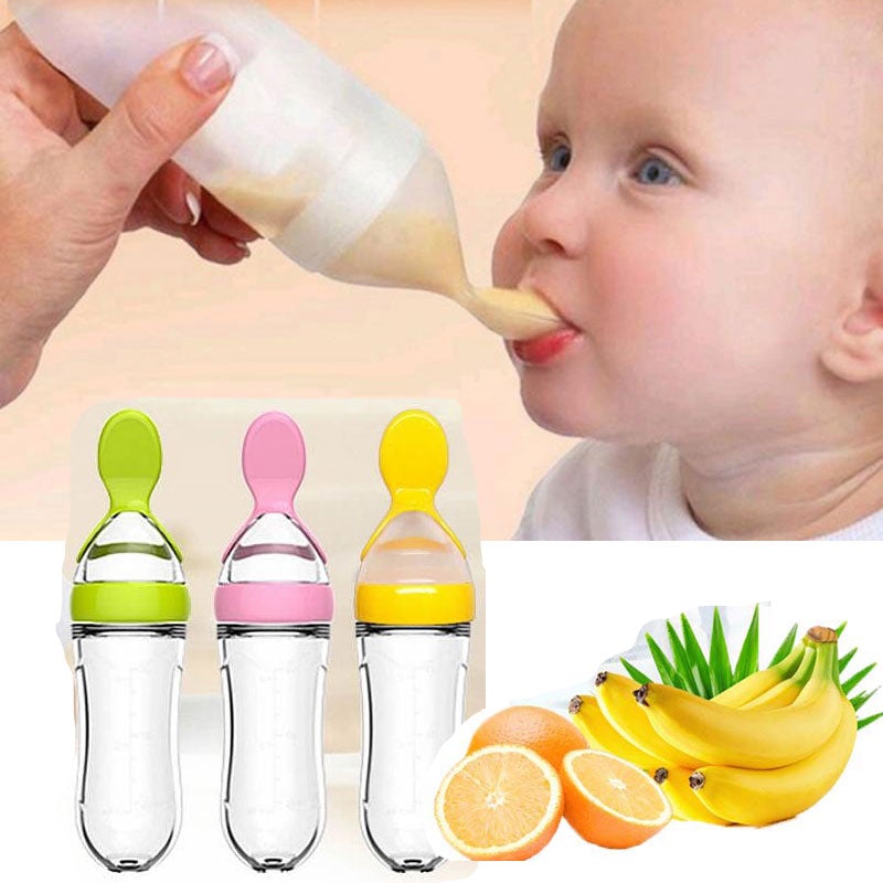 Biberon avec cuillère pour nouveau-né | EasyBottle™ - Lymala - Maman & Bébé