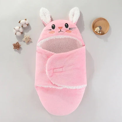 nid d ange lapin rose